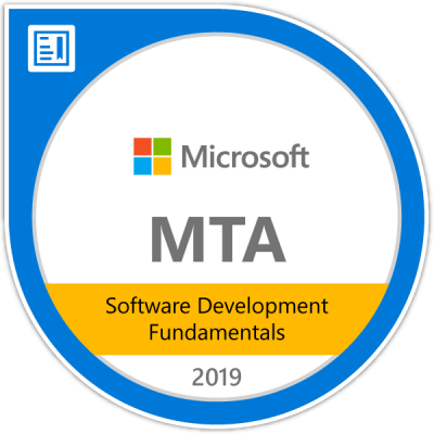 MTA-Software-Development-Fundamentals-2019